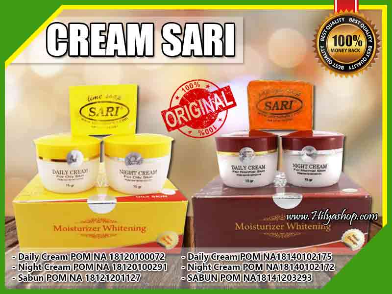 Jual Cream Sari Pemutih Wajah di Blambangan Umpu 